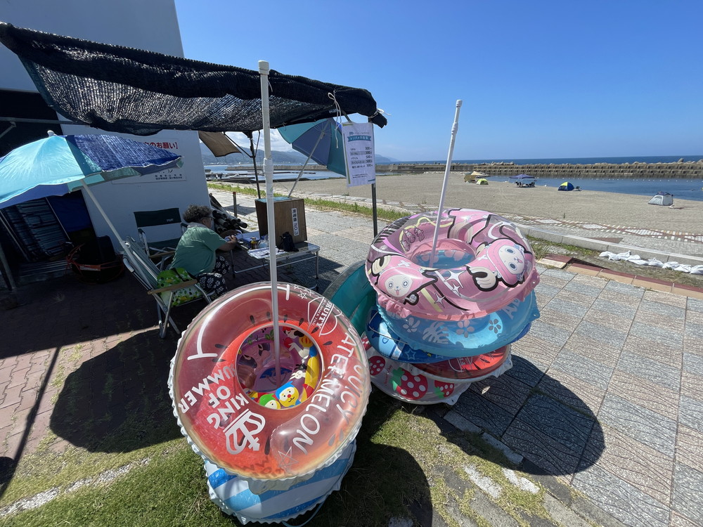 マリンパークねずがせき-砂浜までの道のり (3)