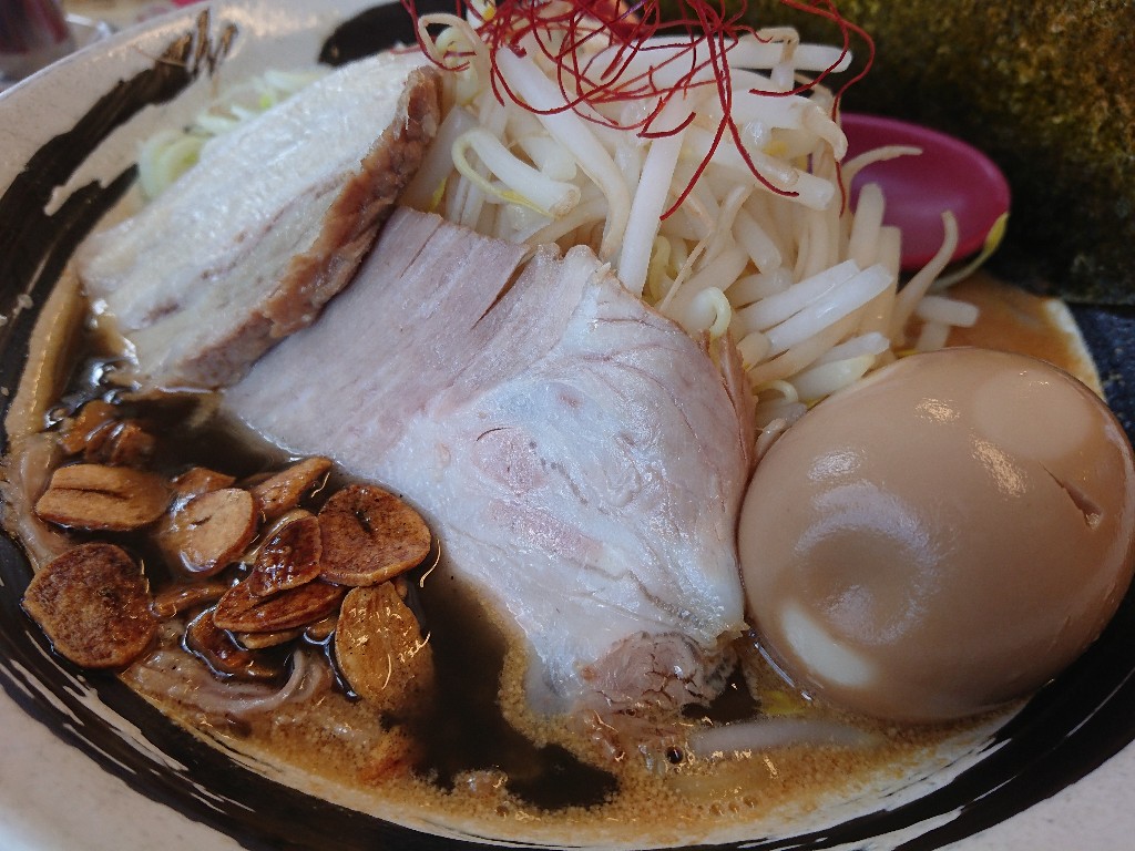 濃厚トロ味噌拉麺 ラーメンだいず村田町本店 食レポ2
