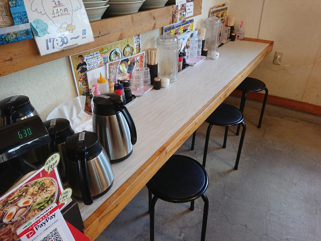 濃厚トロ味噌拉麺 ラーメンだいず村田町本店 店内
