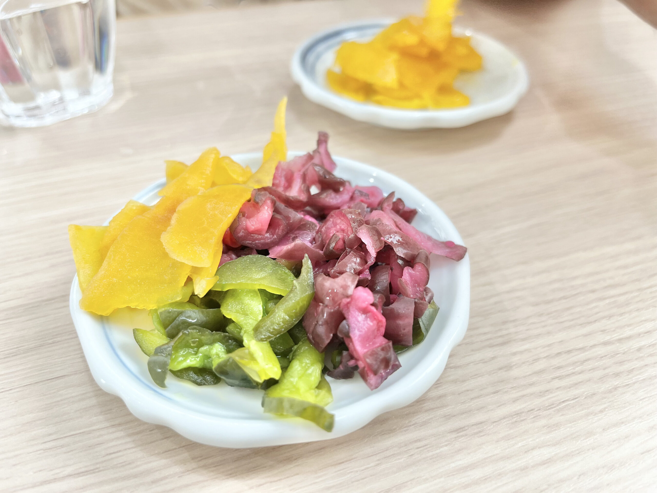 自家製麺めんこう-つけもの1