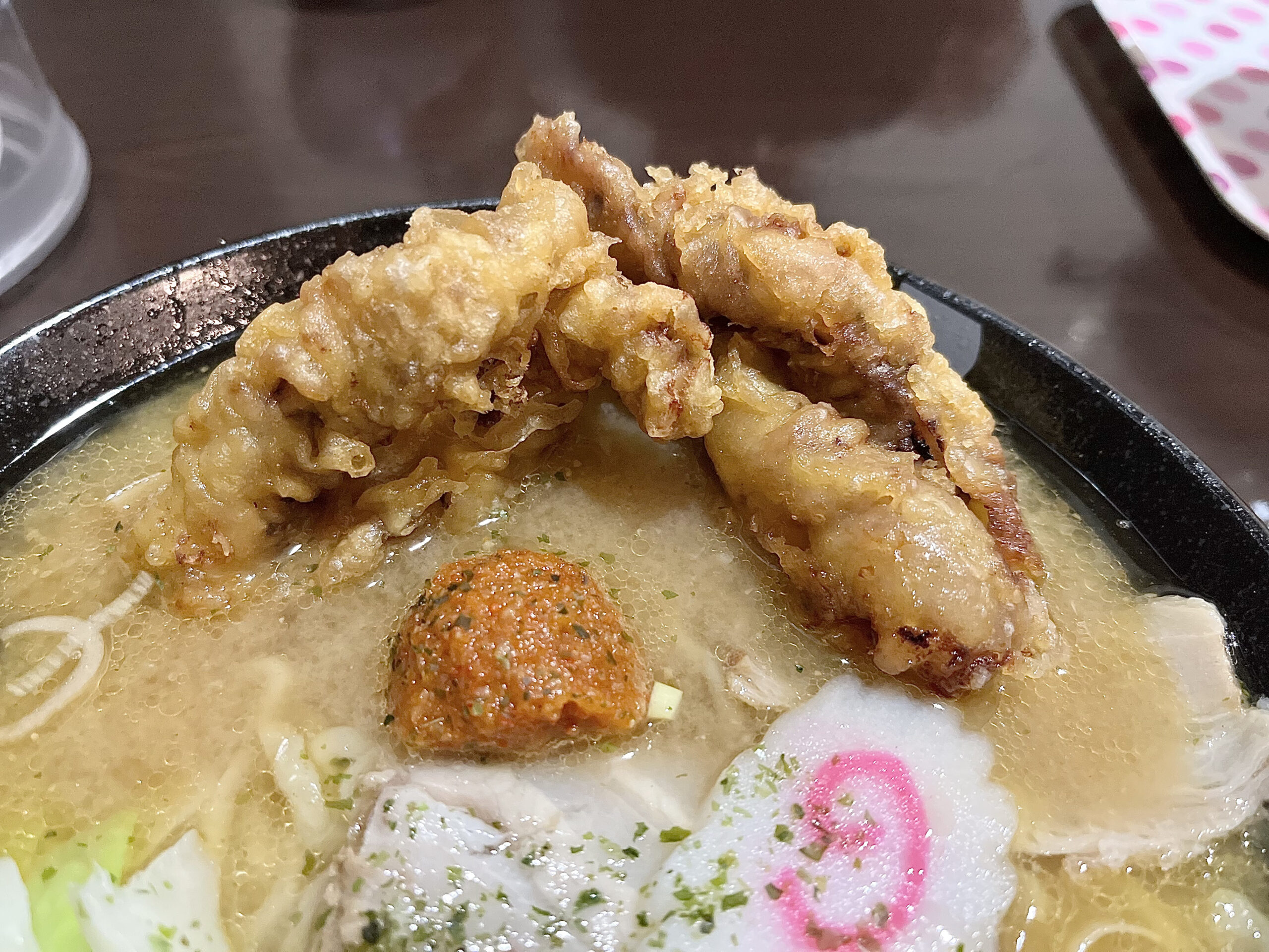 らーめん有頂天EVOLUTION 長井店-ゲソ天みそらーめん2