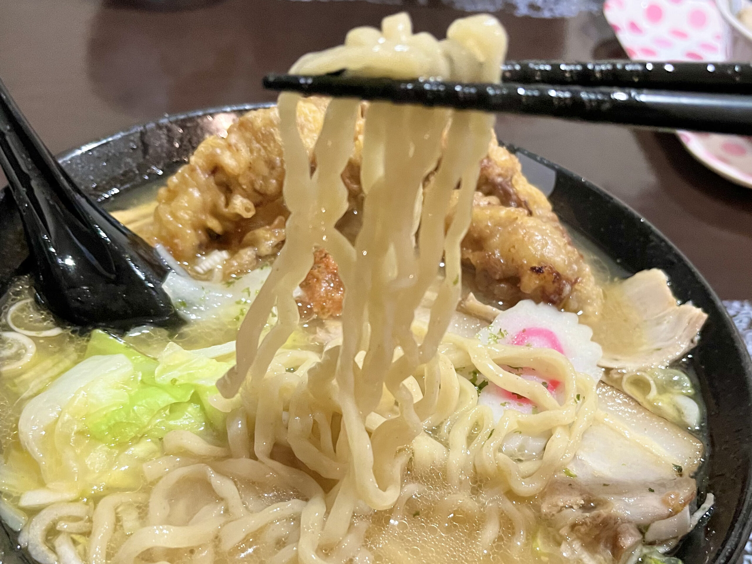 らーめん有頂天EVOLUTION 長井店-ゲソ天みそらーめん4