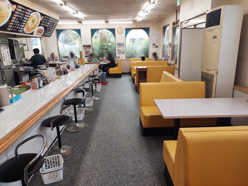 くるまやラーメン天童店-内観1
