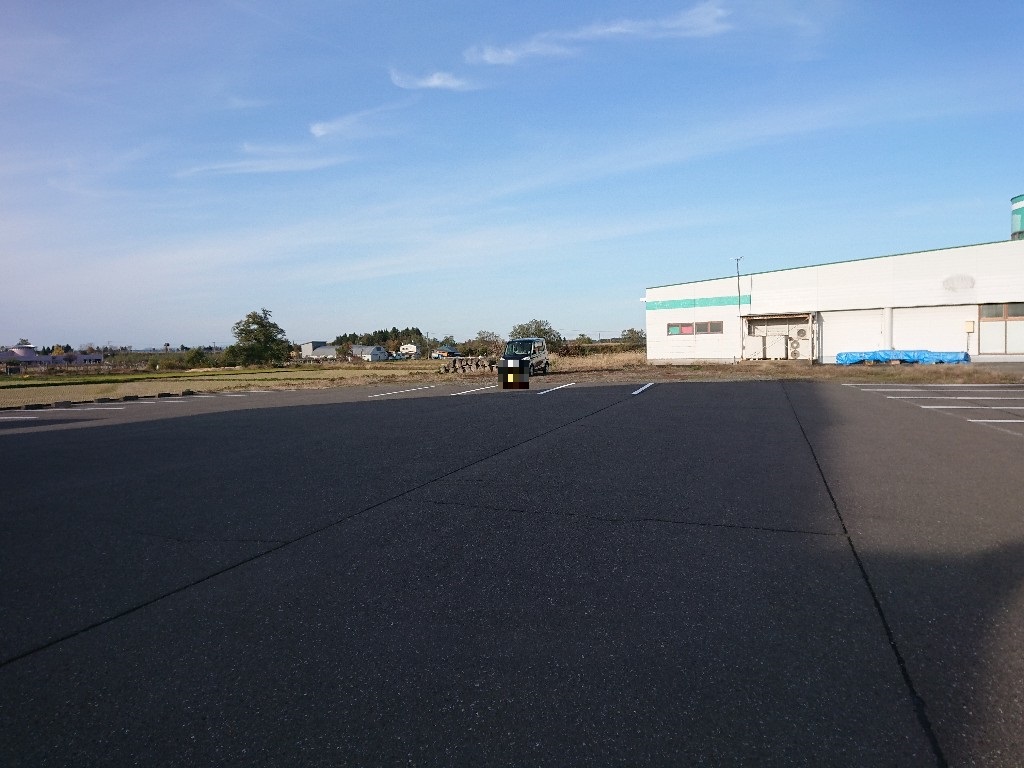 名代三角そばや 本店 駐車場