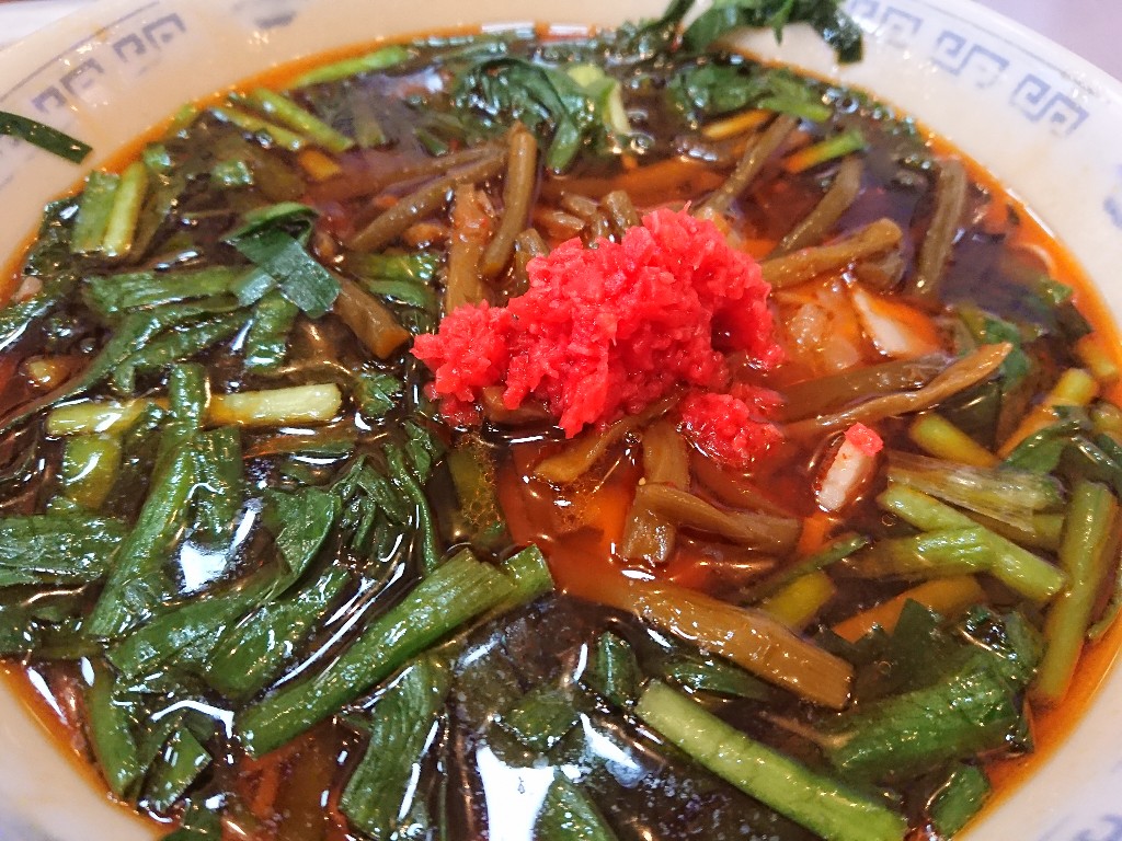元祖満州にらラーメンさかえや 本店 食レポ (2)