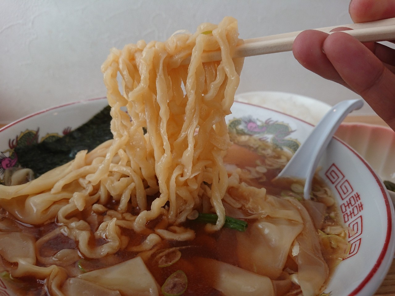 手打ち白河ラーメン さくら　食レポ (3)