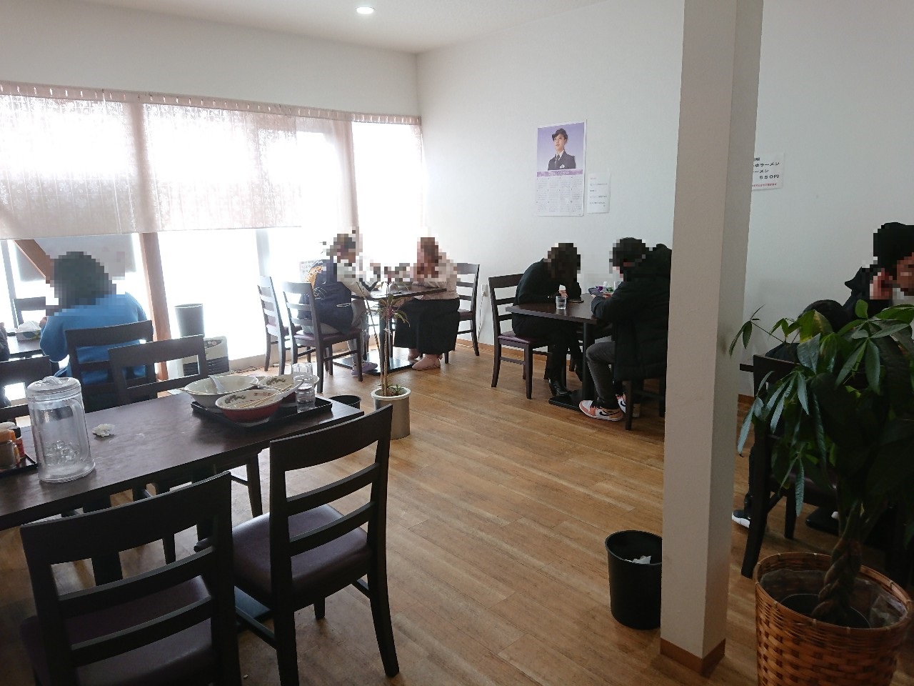 手打ち白河ラーメン さくら　店内 (1)