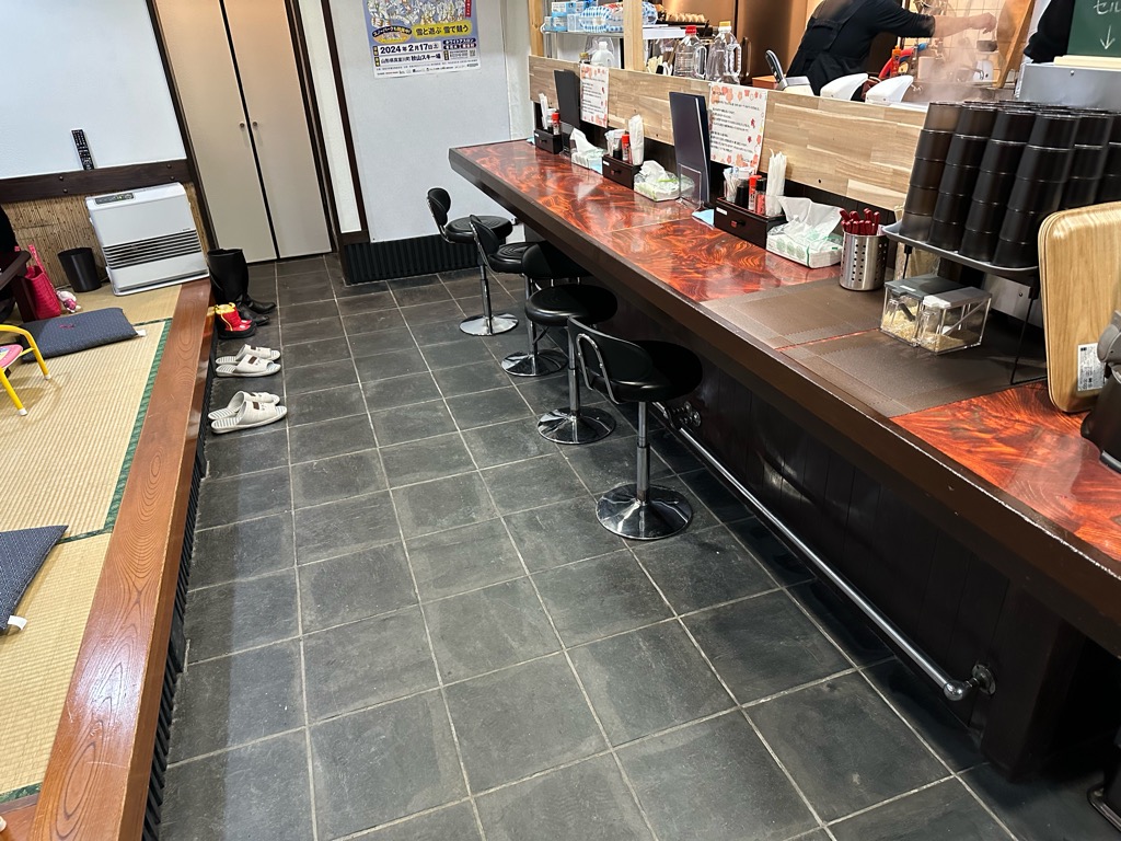 うどんとごはん処 ながの-内観1