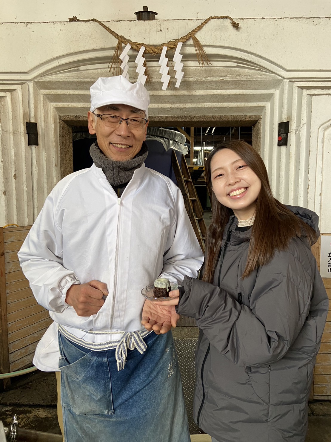 東の麓酒造さんと渡辺