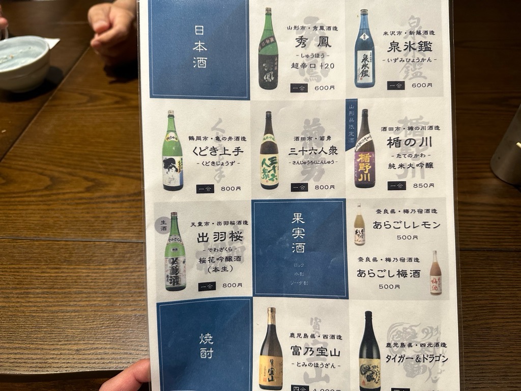 喰う太-メニュー1