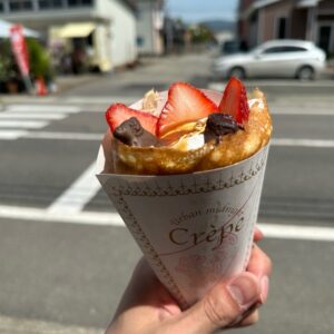 山形スイーツレポ】M'sクレープ（新庄市）｜焼きたてのクレープが食べ