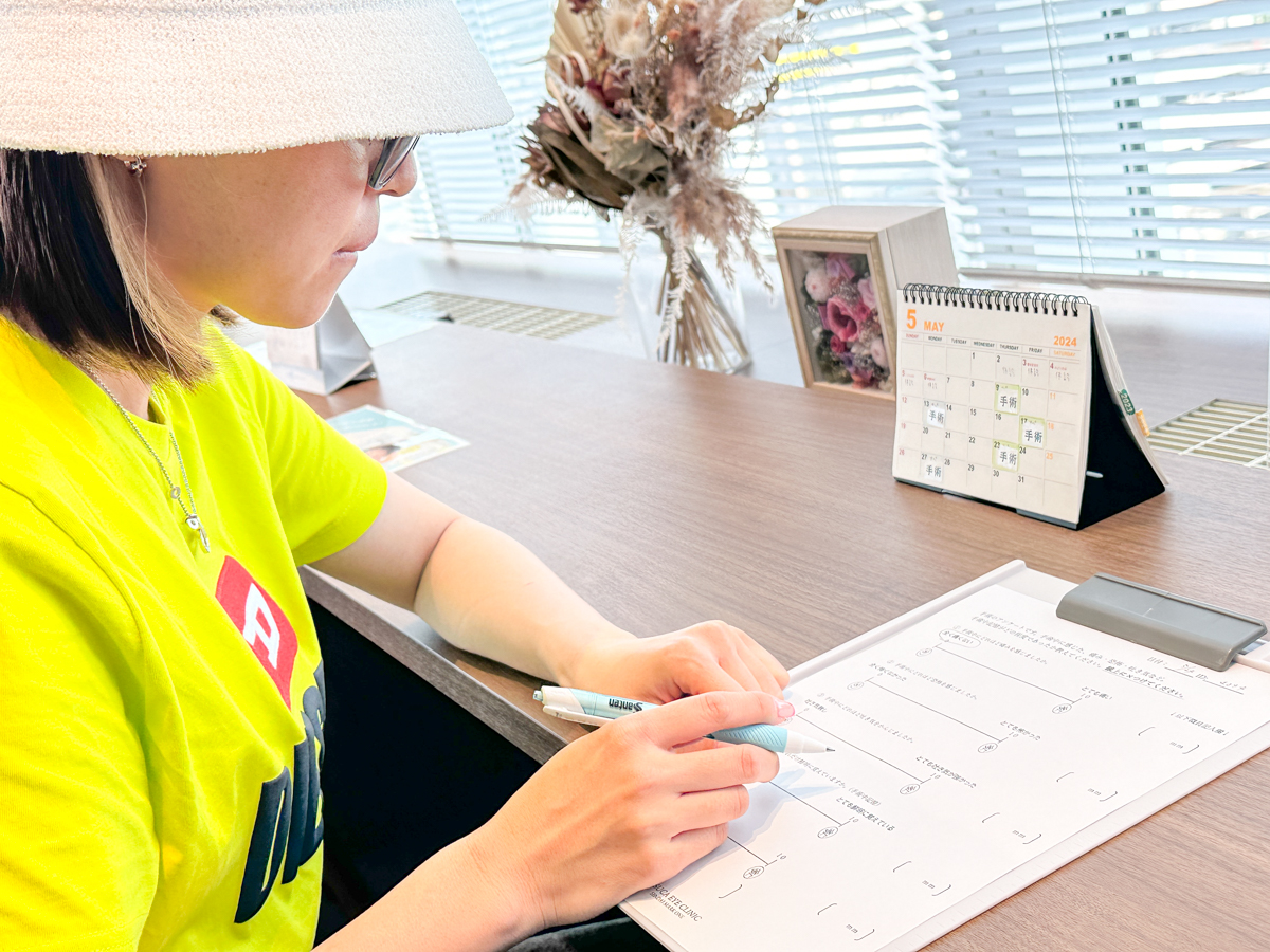 ASUCAアイクリニック-オネーサン翌日検査-01