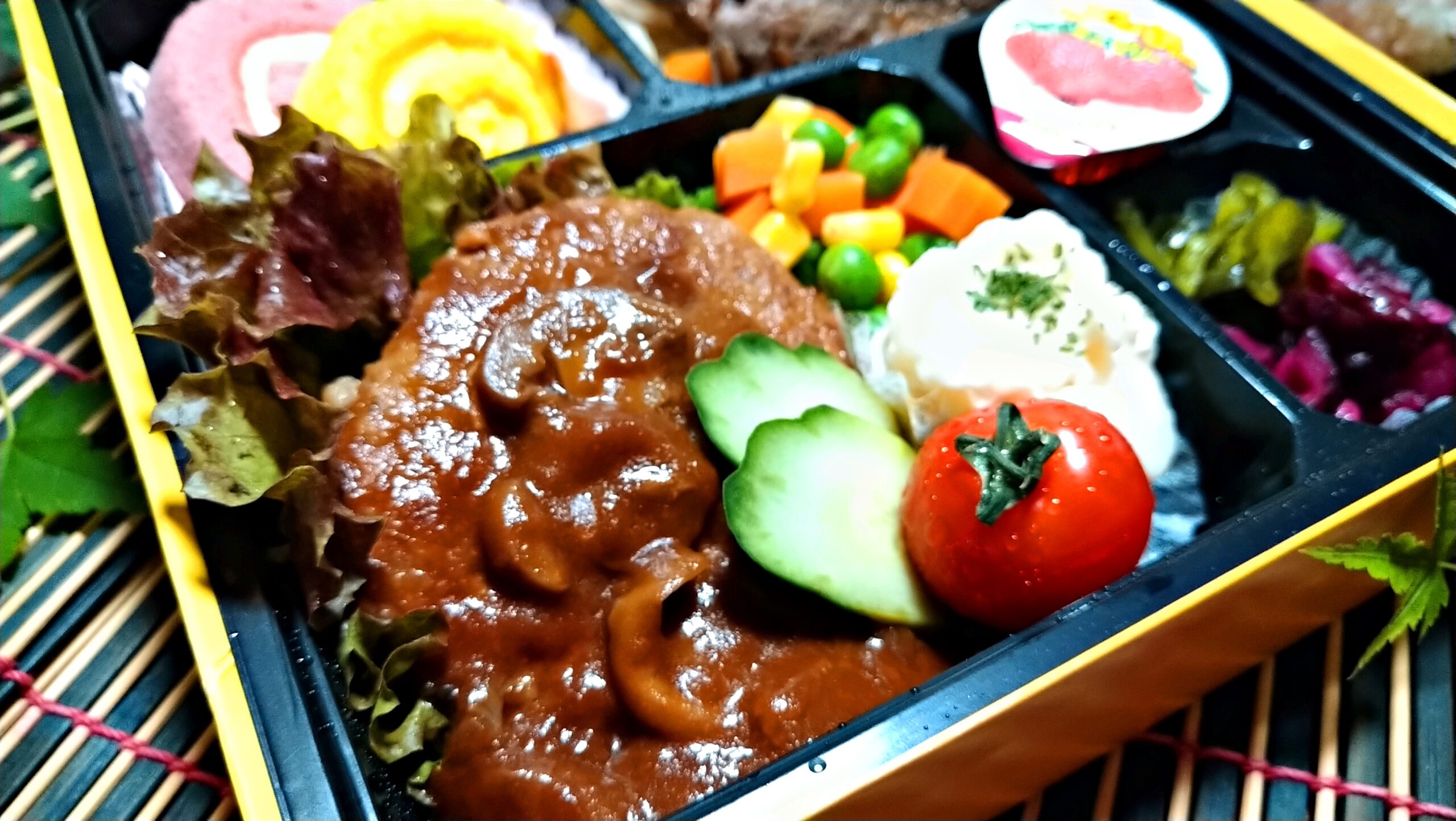 ハンバーグ寄り