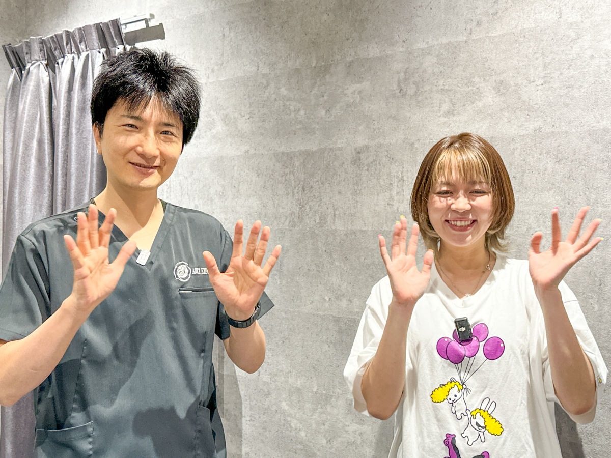 アスカアイクリニック_オネーサン1ヶ月後検診-46