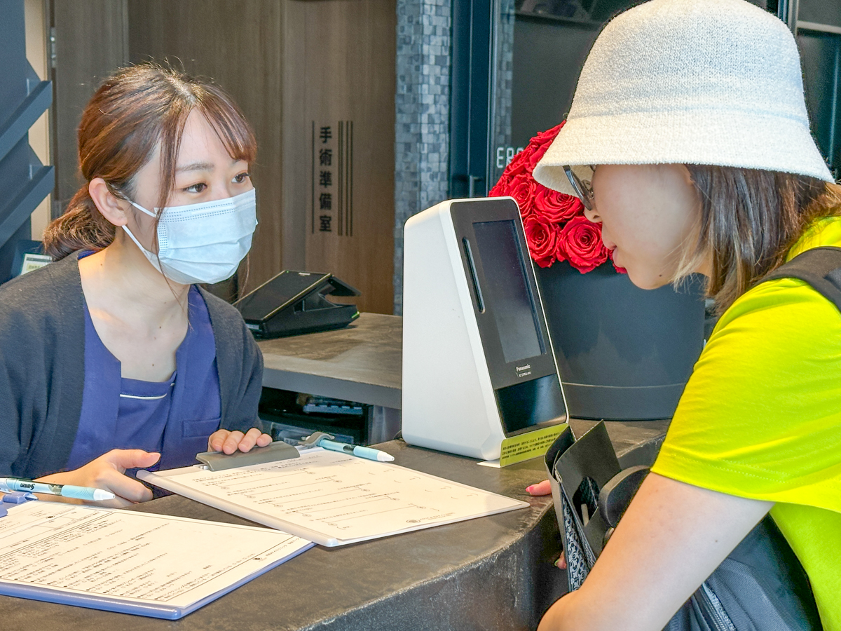 ASUCAアイクリニック-オネーサン翌日検査-1