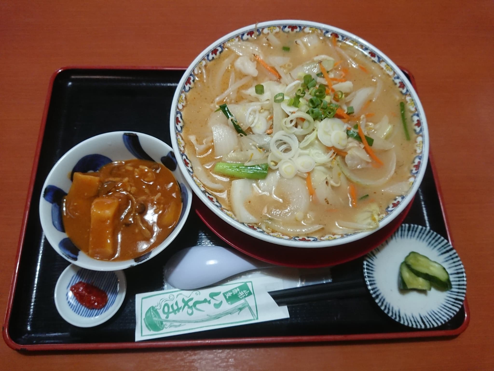 【山形ラーメンレポ】手打ち蕎麦 いしやま本店(山形市十日町)｜お蕎麦屋さんでラーメン！？優しい味わいの味噌ラーメンをいただきました