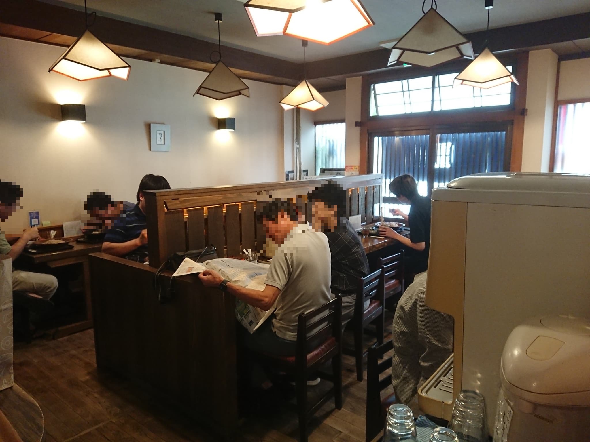 き蕎麦 丸五そば屋 山大前 店内 (2)