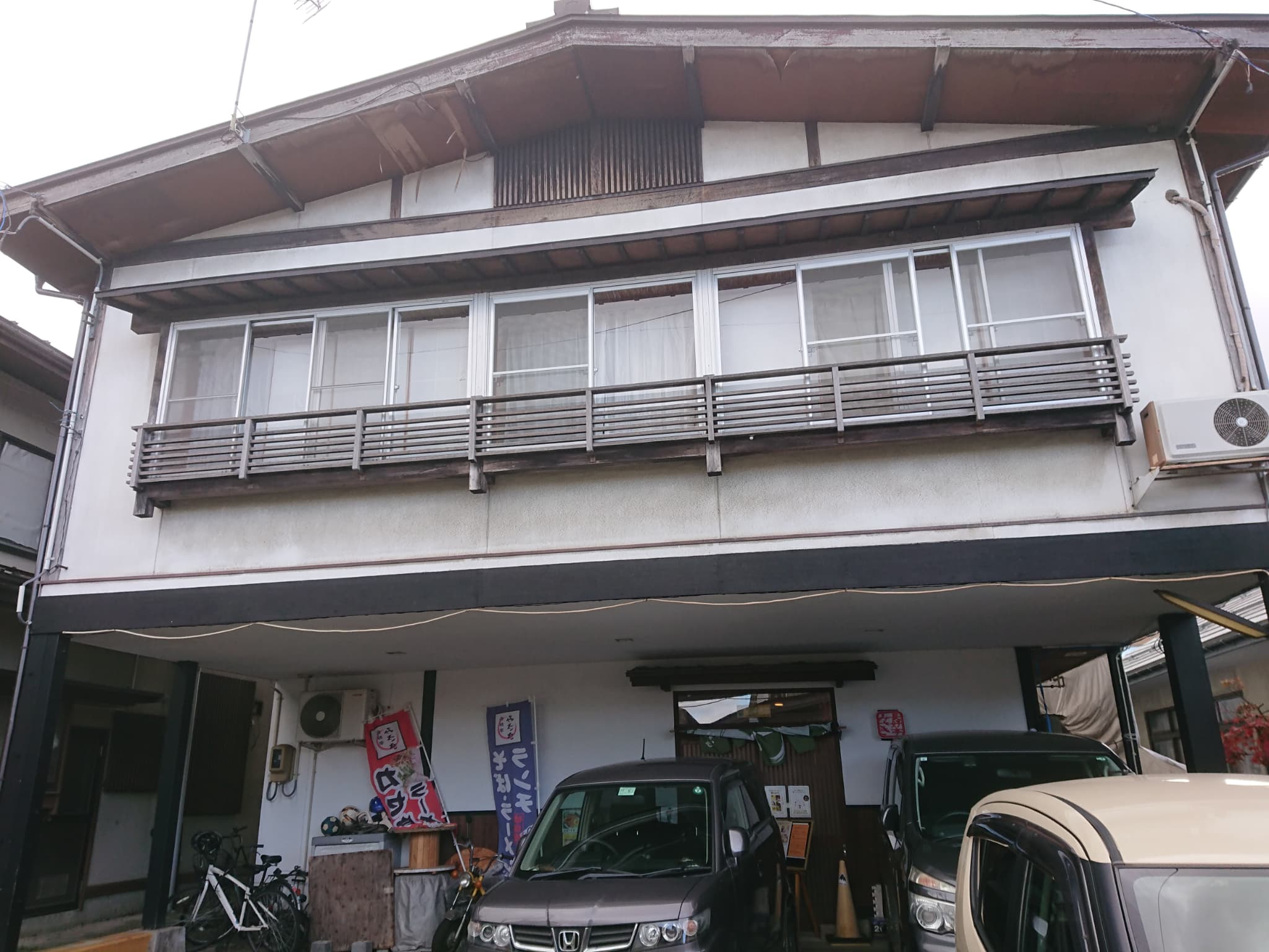 長好亭みさき 駐車場 (2)
