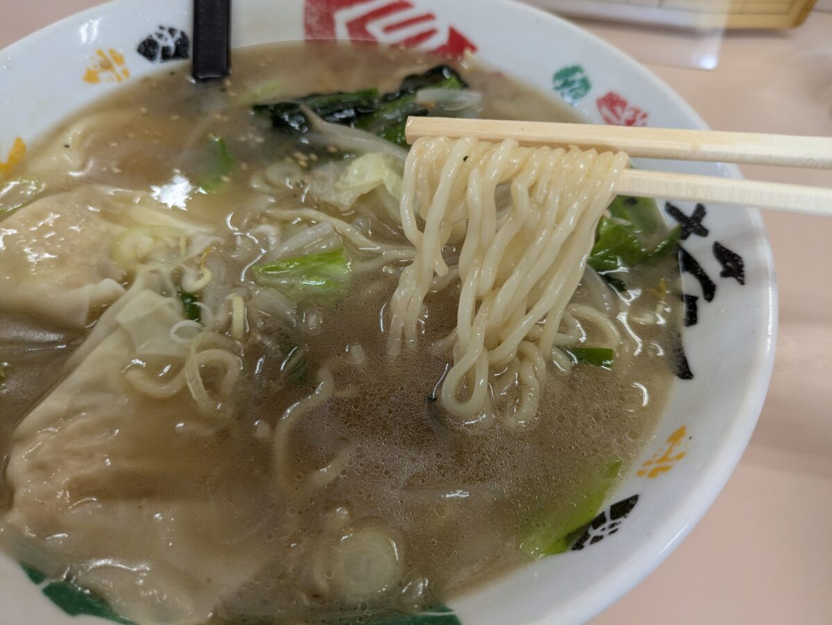 楽屋-ワンタン塩③