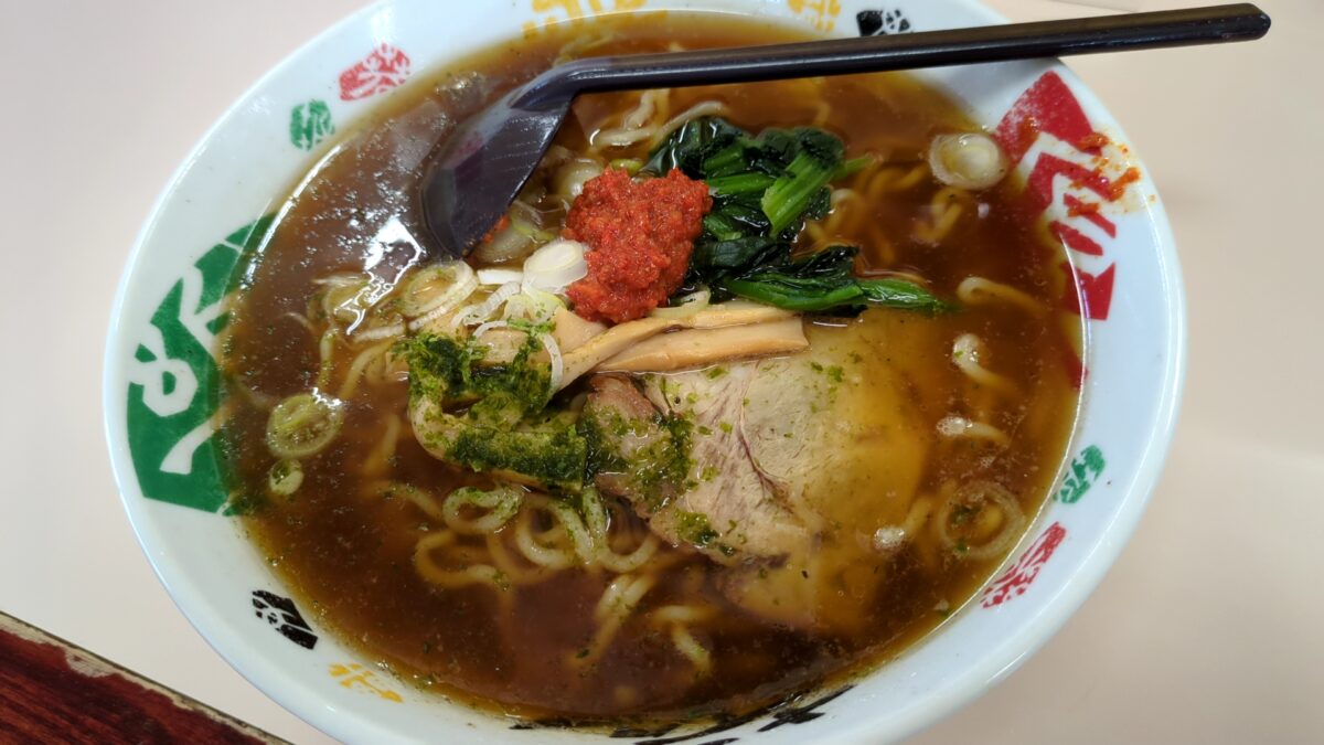 楽屋-らーめん(辛みそ)①