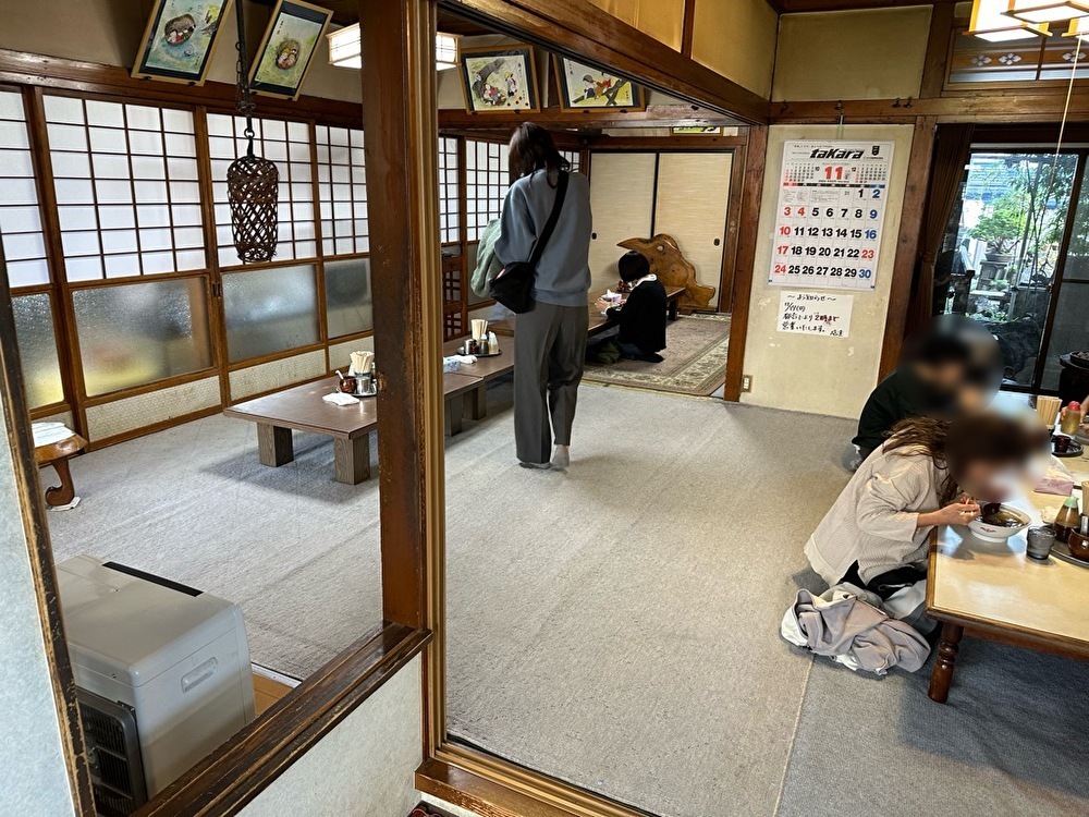 一茶庵 支店ー内観1