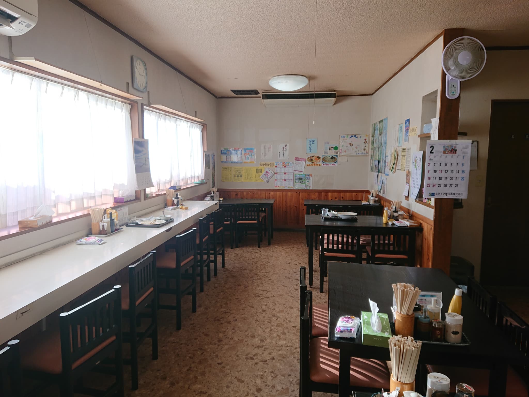 七福ラーメン 店内 (2)