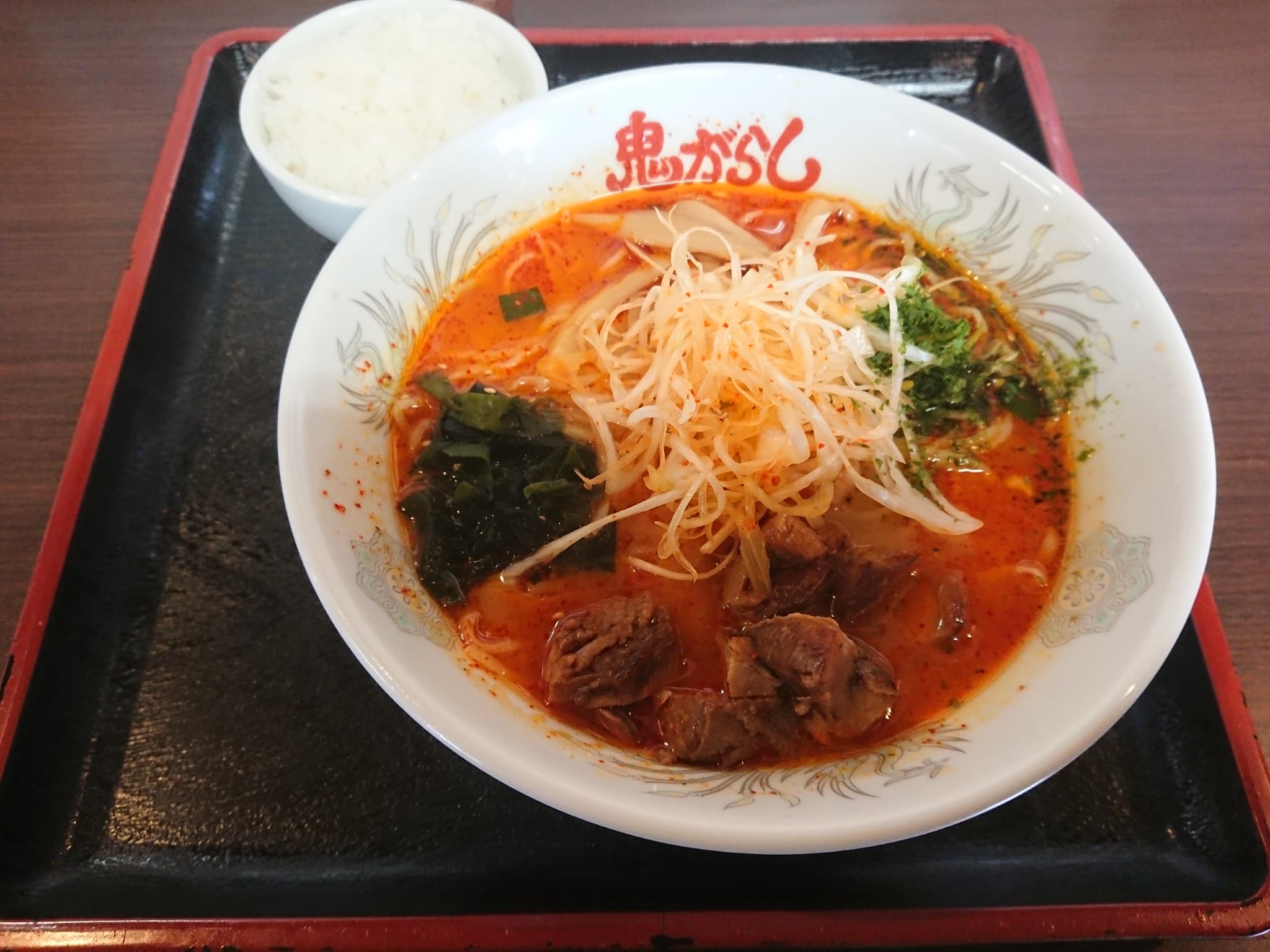 【山形ラーメンレポ】鬼がらし本店（山形市南原町）身体が温まる！寒い冬は激辛ラーメンが一番です