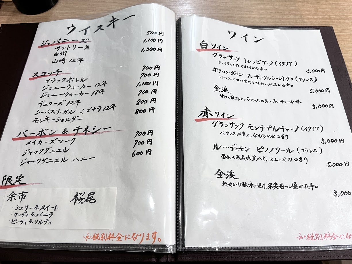 ニケンメドウスル_メニュー2