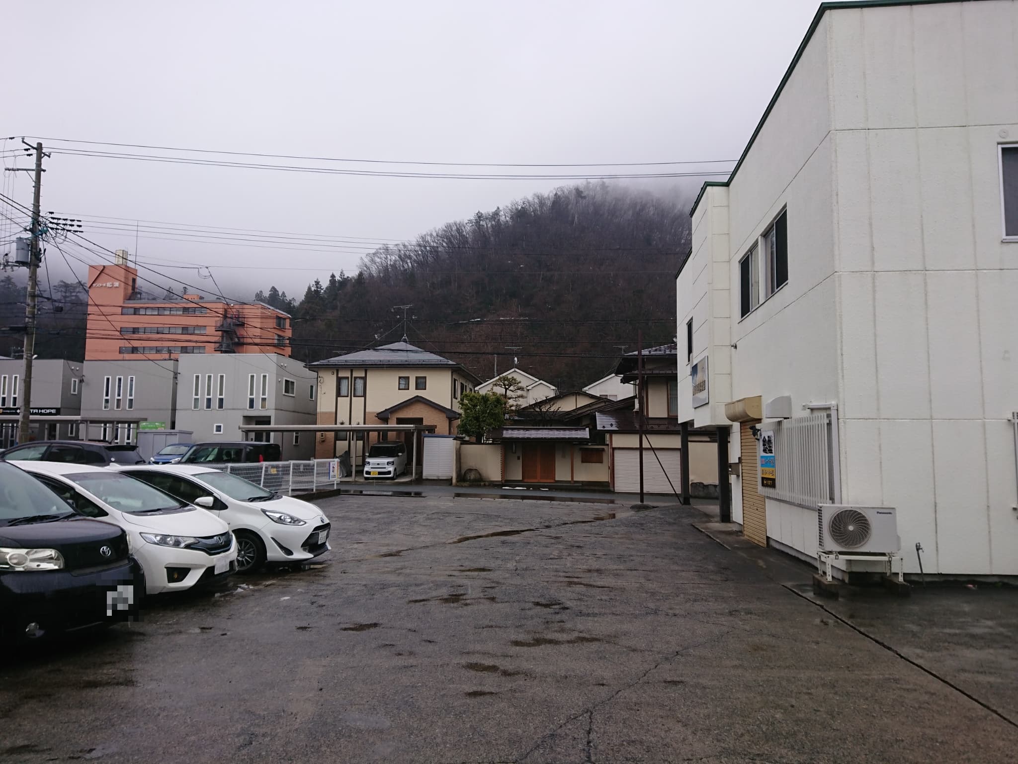 そば処 ヤマモ　駐車場