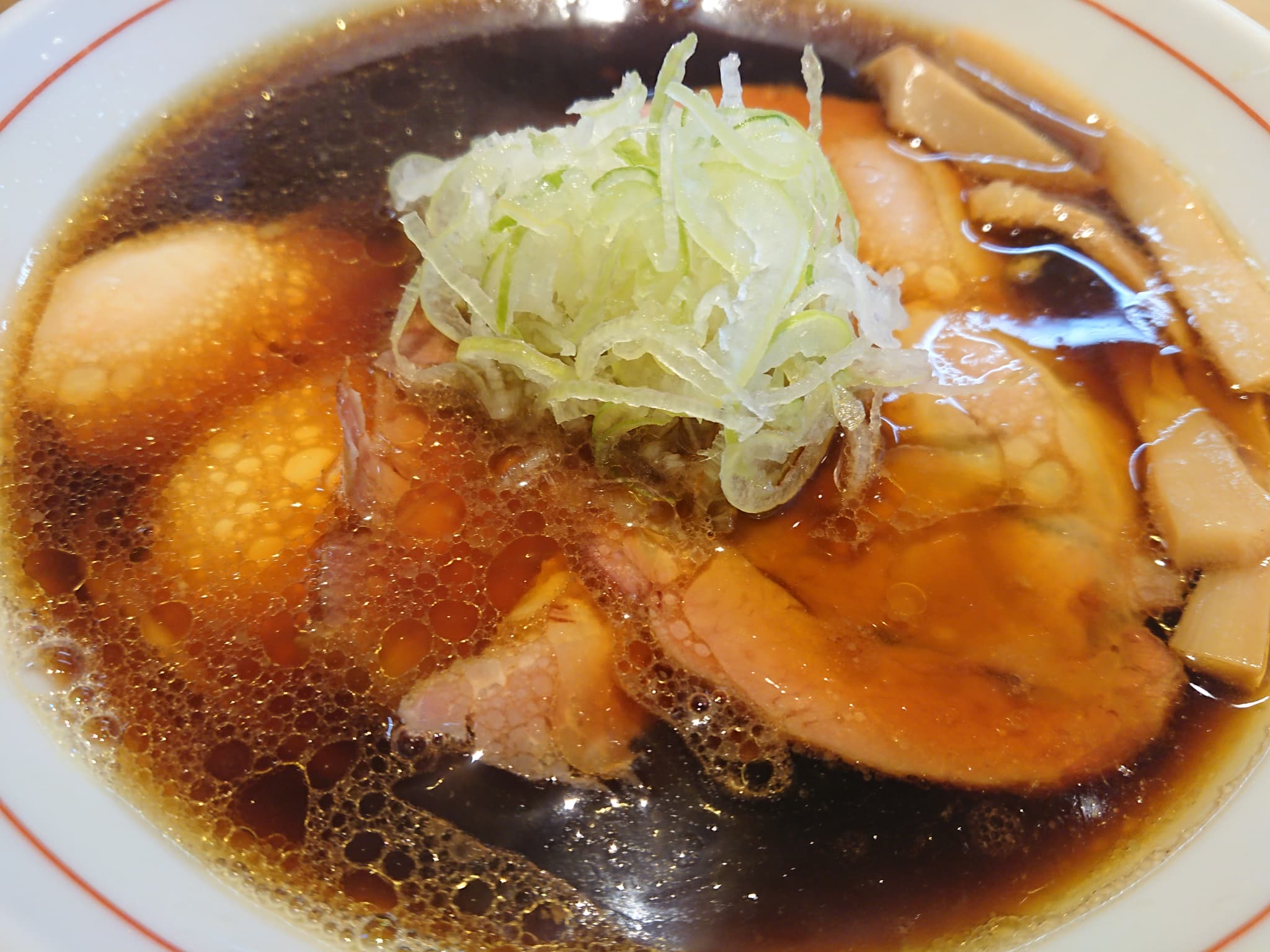 らぁ麺おかむら 食レポ (2)