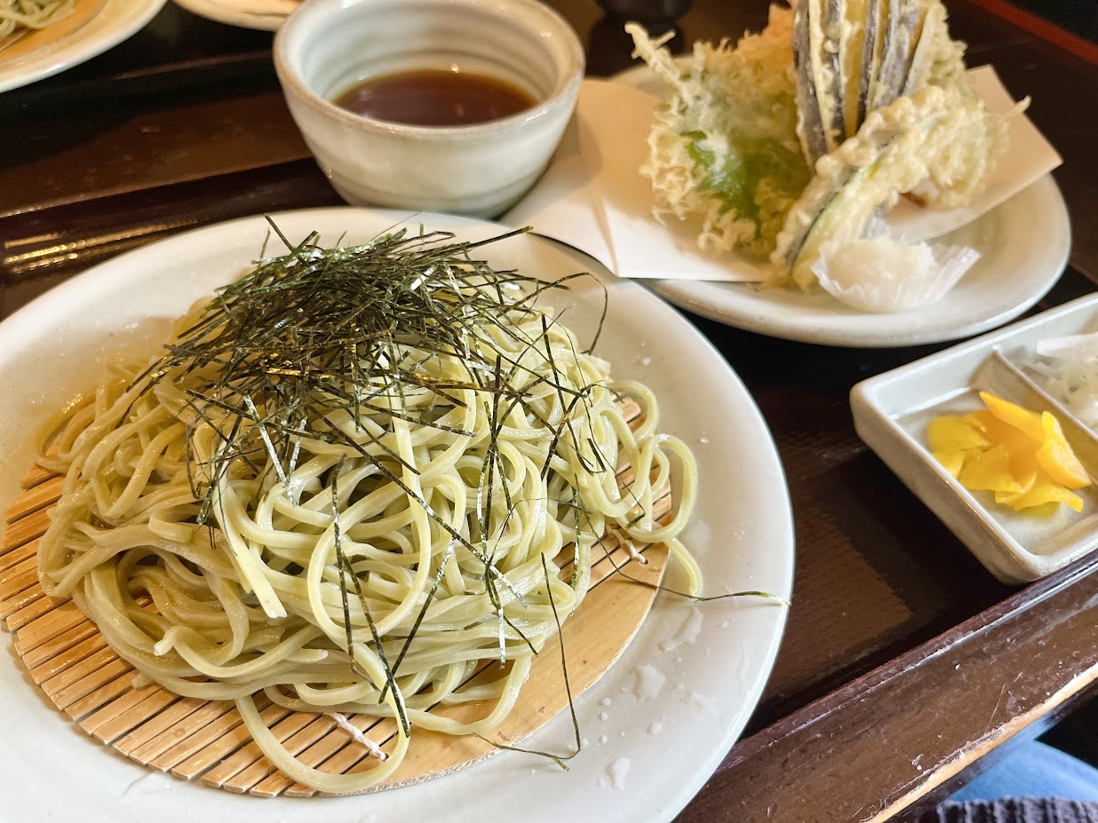 【山形蕎麦レポ】そば処 やぶいち(上山市)|こだわりの抹茶蕎麦を堪能できる人気店