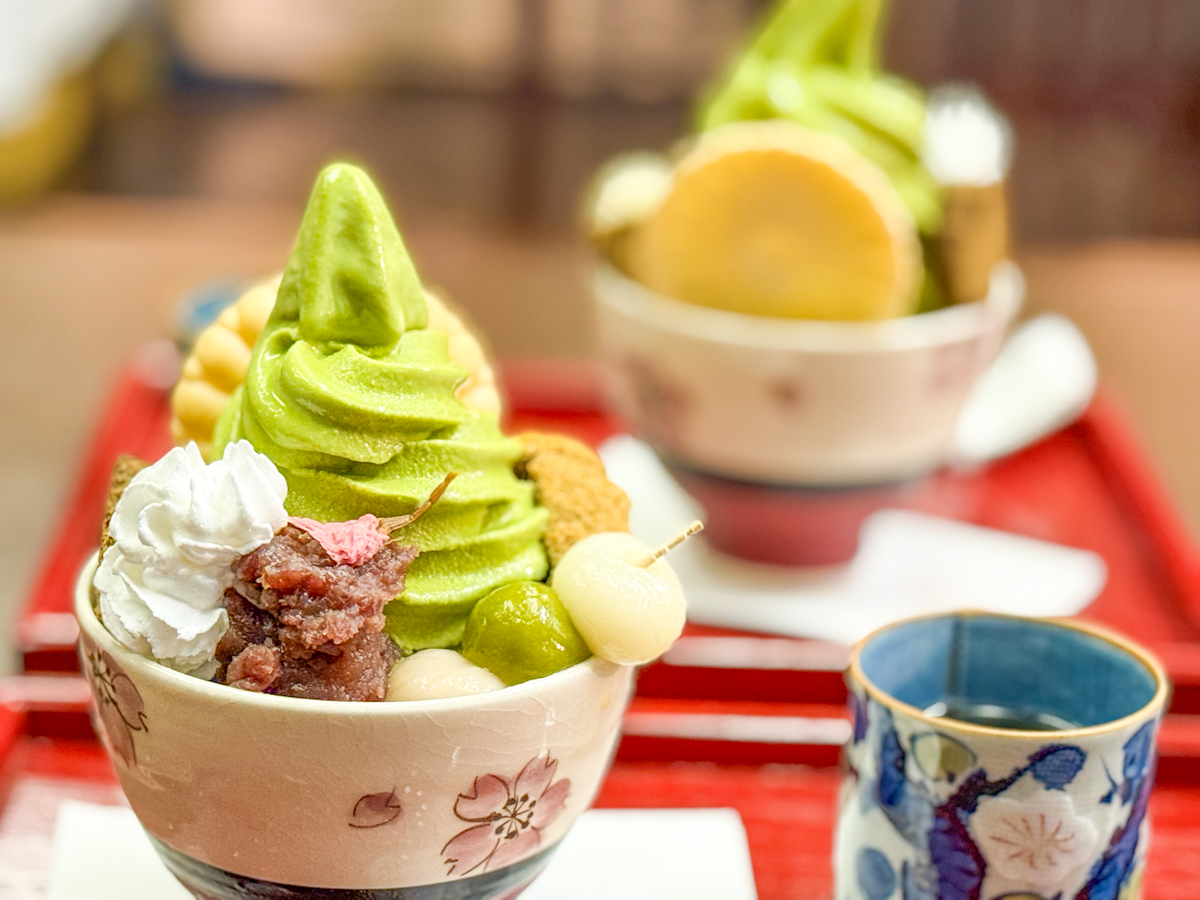 【山形スイーツレポ】蔵カフェ茶良庵(山形市七日町)|日本茶カフェでいただく抹茶スイーツ