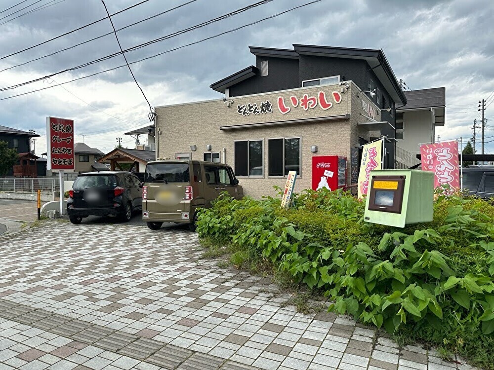 どんどん焼き いわい-外観