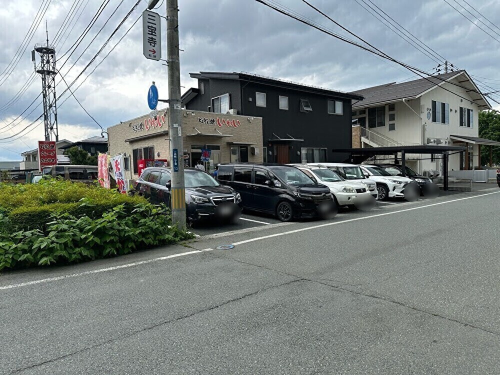 どんどん焼き いわい-駐車場