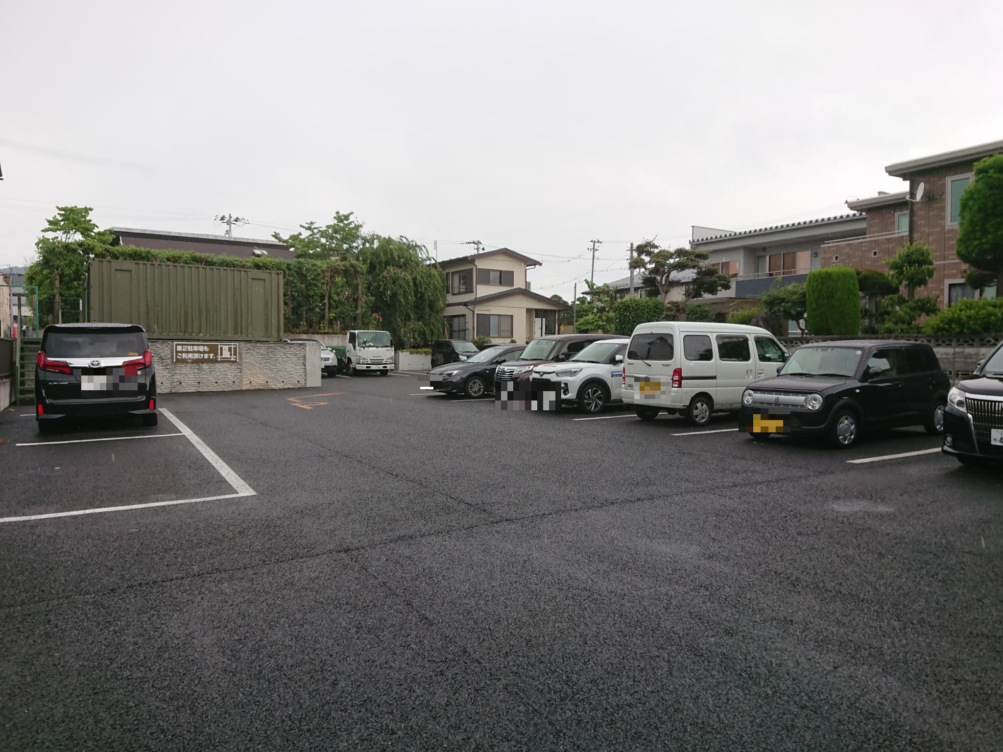 肉そば すみどや 駐車場