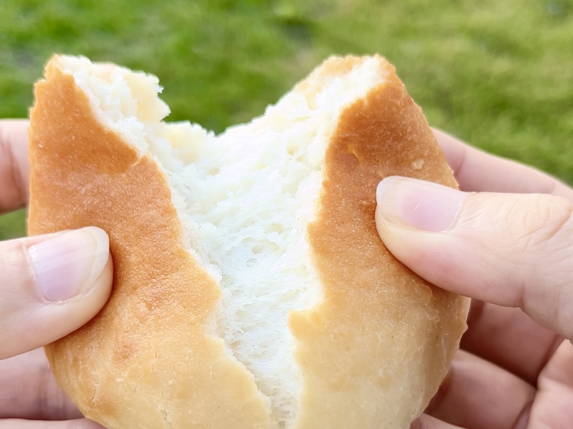 もちっと丸パン豆乳