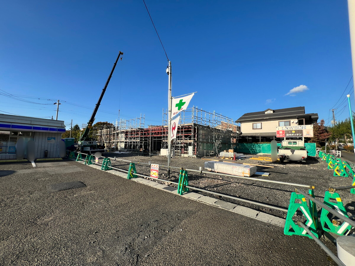 【読者様情報提供】ローソンが隣に新しく建て直し中！