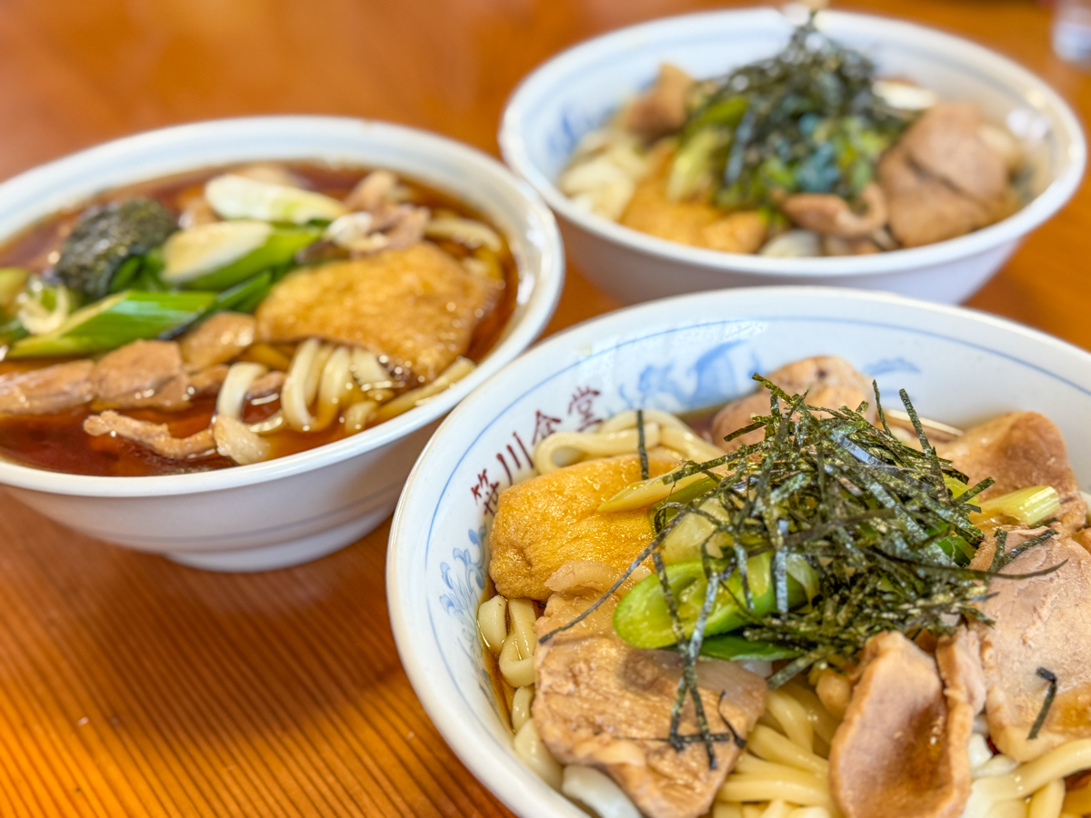 【山形うどんレポ】笹川食堂（鶴岡市）｜メニューはうどんのみ⁉︎人気うどん店へ行ってみた