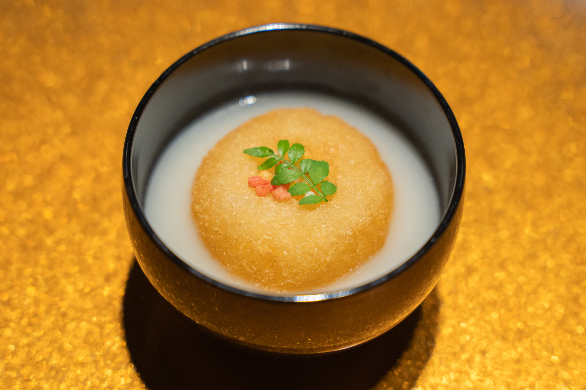 吸物：百合根摺り流し