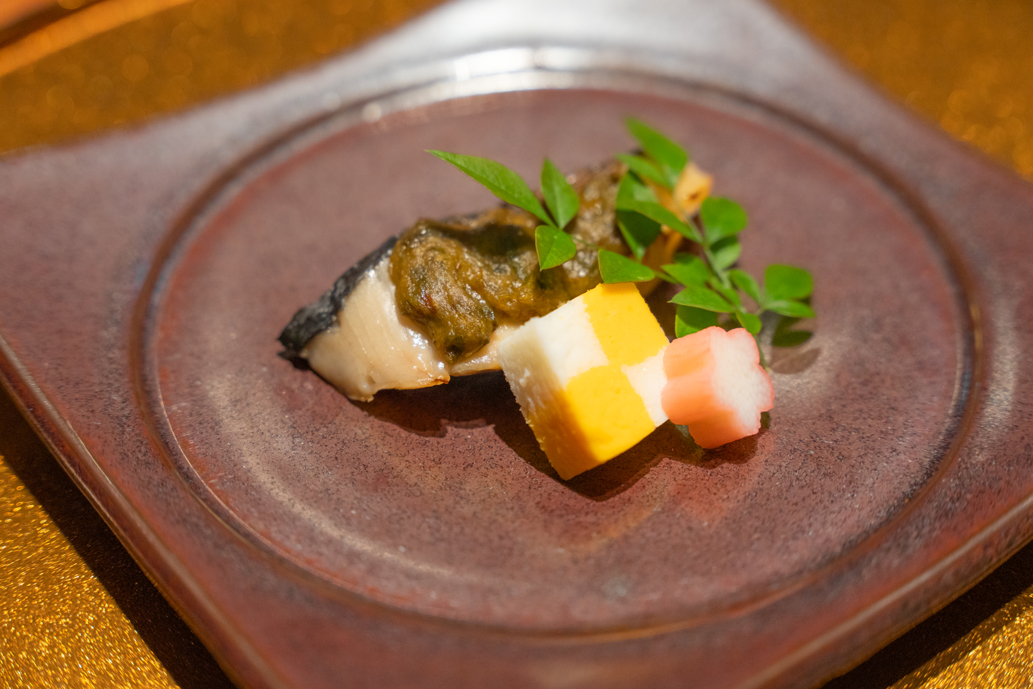 焼物：鰆蕗の薹味噌焼き