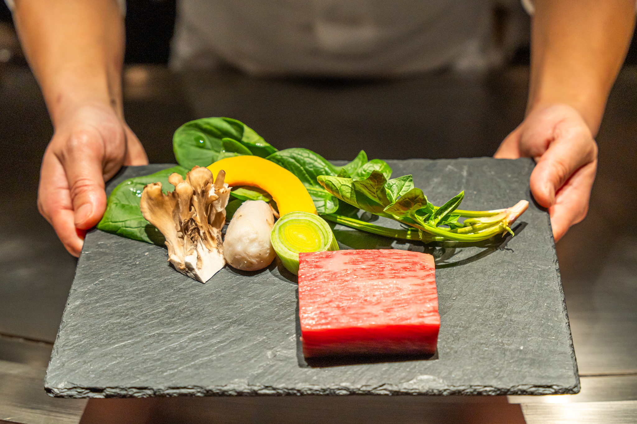 鮮やかな山形牛