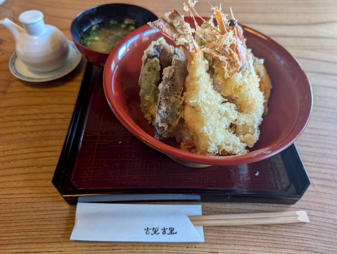 【山形グルメレポ】REBORN！サックサクで絶品の海老天丼を「飯 吉里吉里」で頂いてきました！