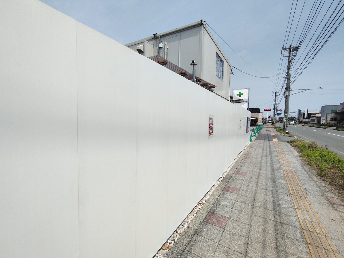 【山形新店続報】「ツルハ上町店」閉店後の跡地で建て替え工事がスタート!