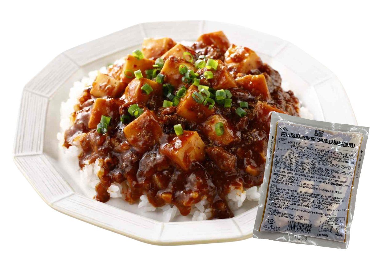 四川風麻婆豆腐