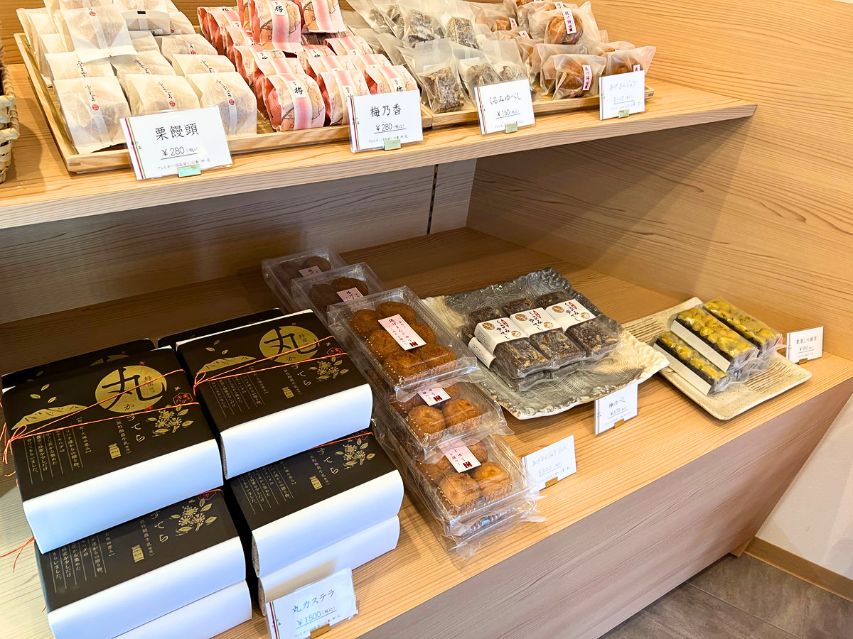 乃ノ嘉の焼き菓子コーナー
